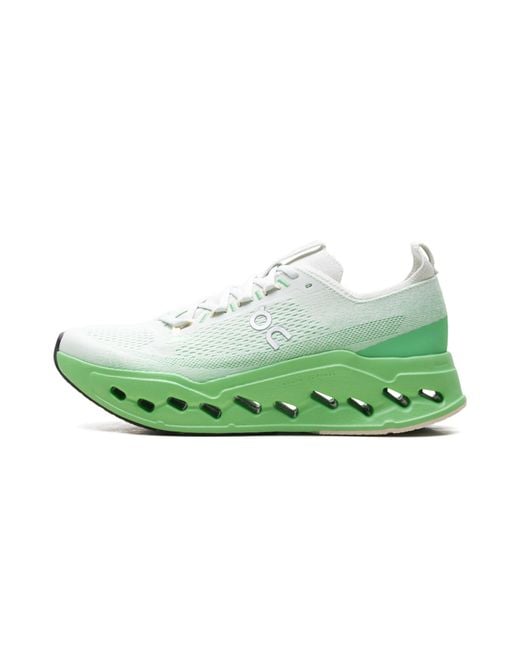 On Shoes Green Cloudsurfer Max "Mineral/Honeydew" 3Wf30224288"