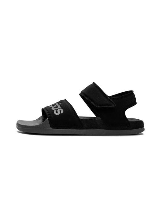 Adidas Black Adilette Sandals Fy8649" for men