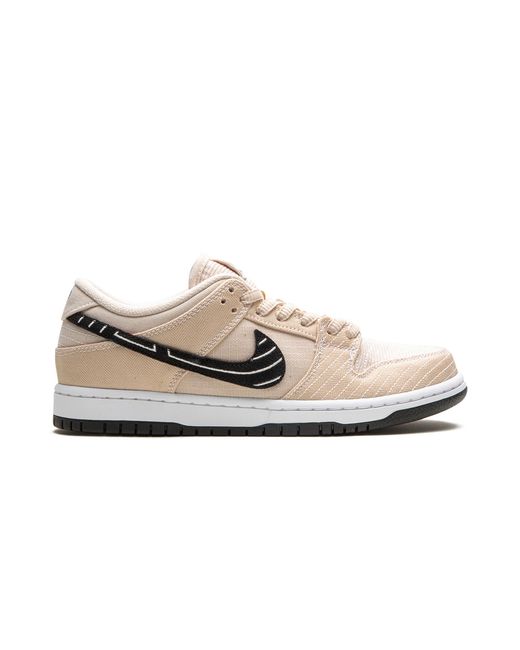 Nike Black Sb Dunk Low "Albino & Preto for men