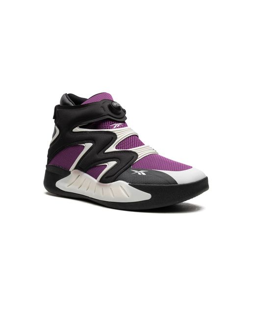 Reebok Black Instapump Fury Zone "Aubergine" Gx0297" for men