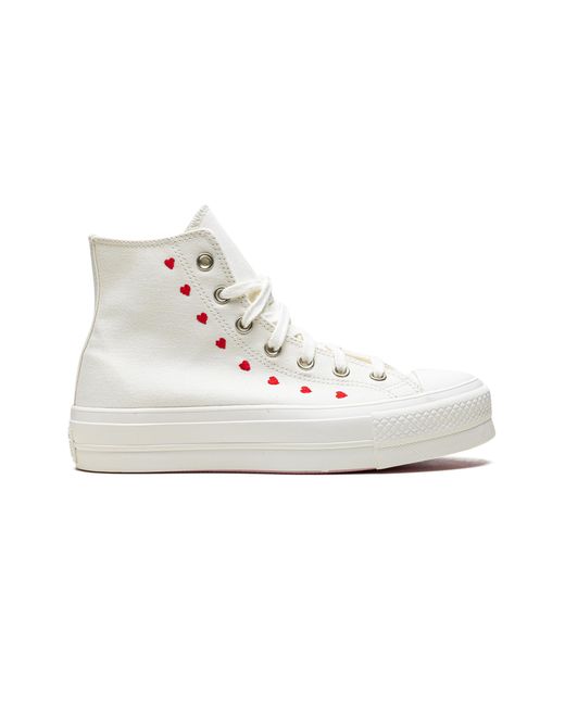 Converse Black Chuck Taylor Hi "All-Star Lift" A01599C"
