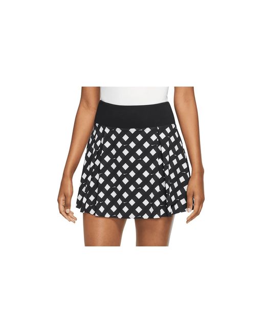 Nike Black Dri-Fit Advantage Tennis Skirt Dx1142 010"