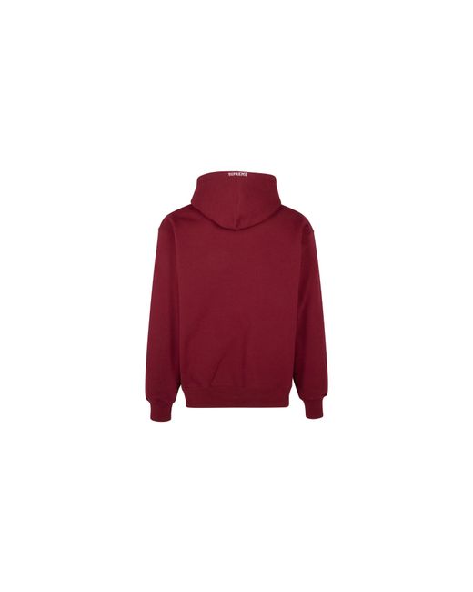 Supreme Red Kate Moss Hooded Sweatshirt "Fw24