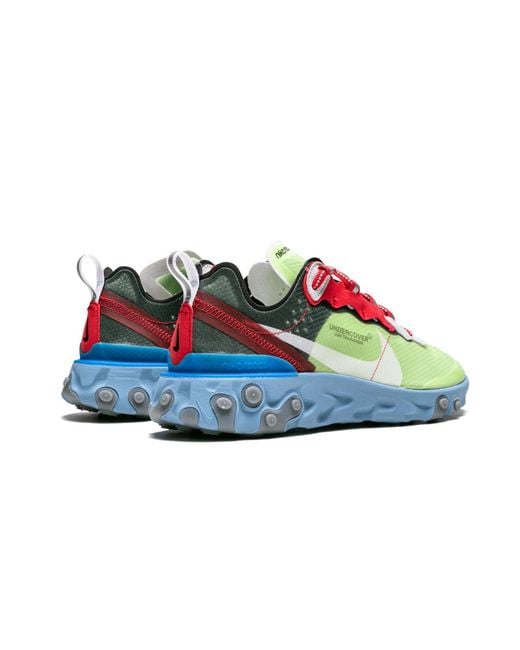 Nike Blue React Element 87/Undercover "Volt" Bq2718 700" for men