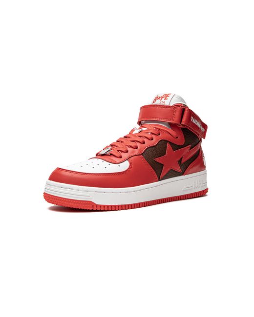 A Bathing Ape Red Sta Mi #2 M2 0Zxshm191010I Rda" for men