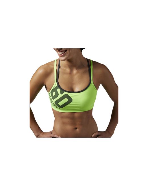 Reebok Green One Series Os Short Bra "Safety" Ai1622"