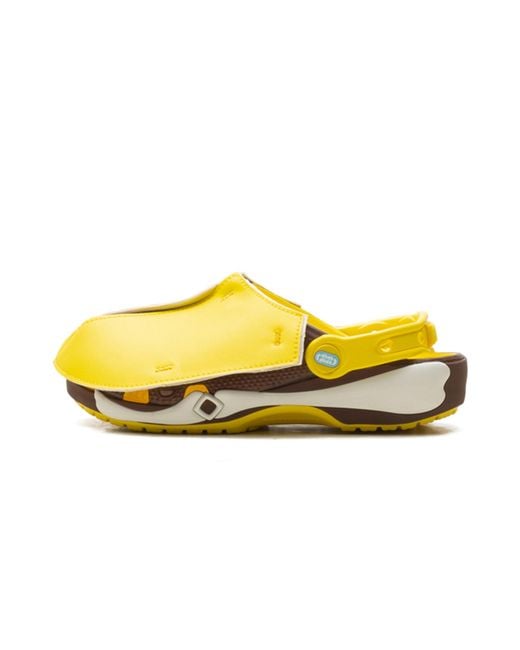 CROCSTM Yellow Classic Clog "Fortnite Peely" 210496 7C1" for men