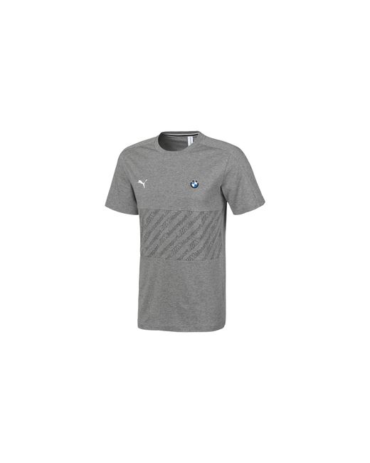 PUMA Black Bmw Motorsport T7 T-Shirt "Medium Heather" 596096 03" for men