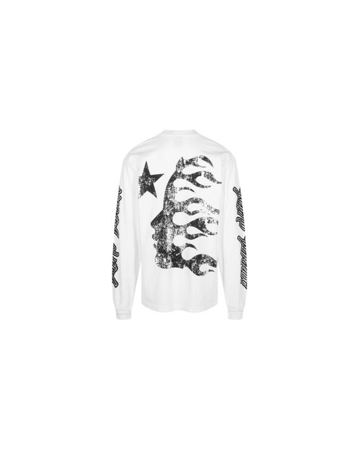 HELLSTAR Black Inner Star Long Sleeve Hsr029" for men