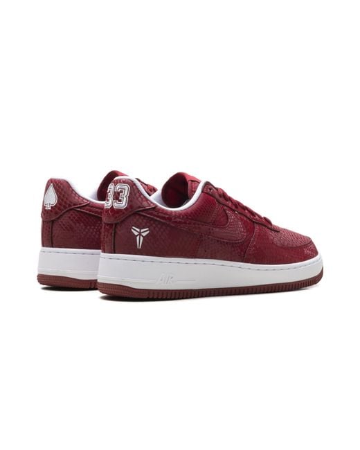Nike Red Air Force 1 "Kobe for men