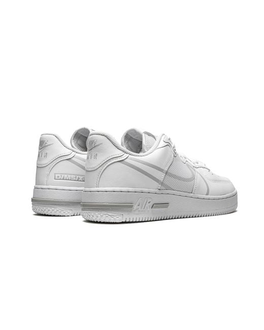 Nike Black Air Force 1 Low React Ct1020 101" for men