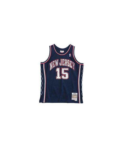 Mitchell & Ness Blue Swingman Jersey "Nba Nj Nets 06 Vince Carter" Smjyac19170 Njnnavy06Vca" for men