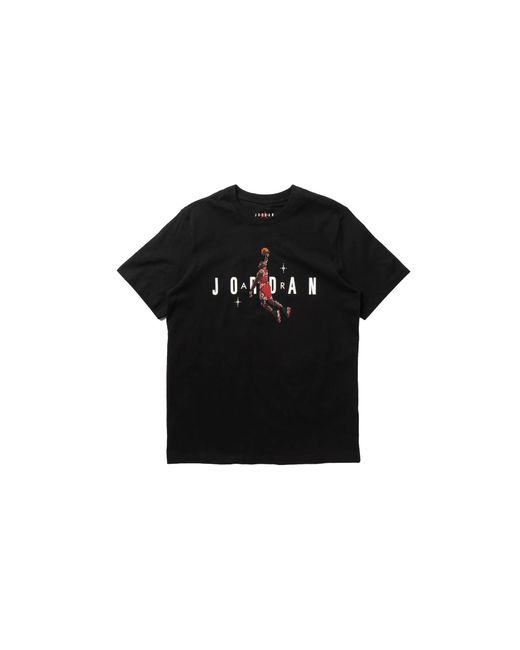 Nike Black Air Jumpman Holiday Graphic T-Shirt Dc9797 010" for men