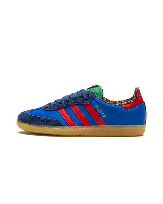 Adidas Blue Samba "Sneaker Politics for men