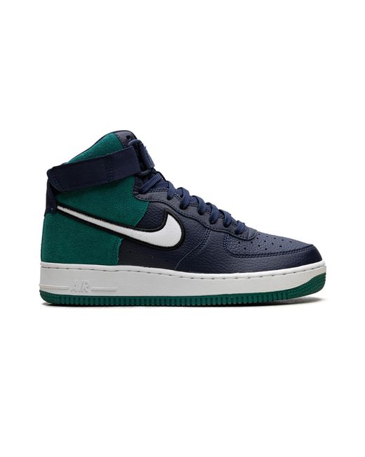 Nike Blue Air Force 1 High '07 Lv8 "Seahawks" Ao2442 400" for men