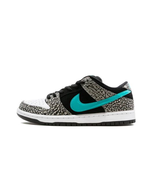 Nike Black Sb Dunk Low Pro "Elephant" Bq6817 009" for men