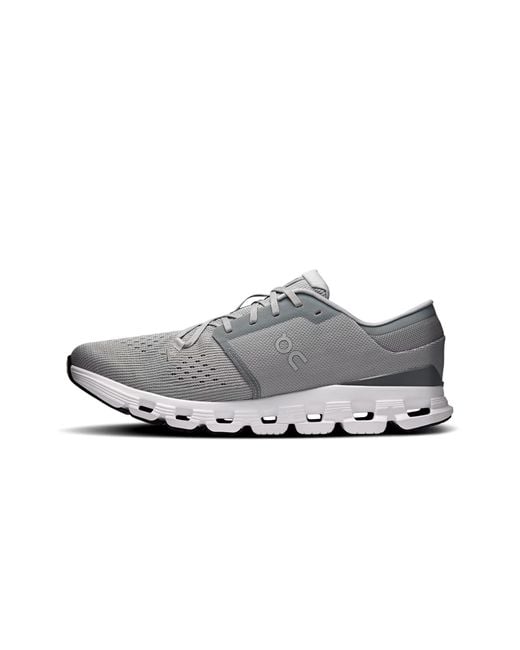 On Shoes Black Cloud X 4 "Alloy & Ivory" 3Me30043228" for men
