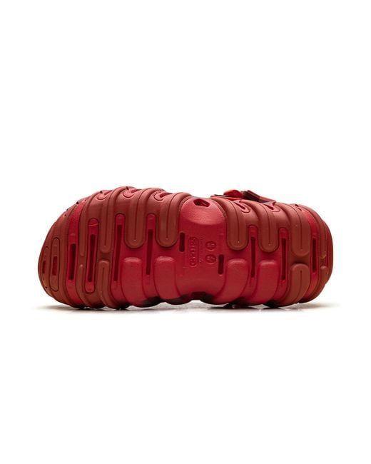 CROCSTM Red Echo Ro Clog "Bape Flame Camo" 213140 8C1" for men
