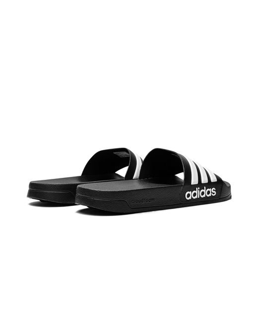 Adidas Black Adilette Cf Slides Aq1701" for men