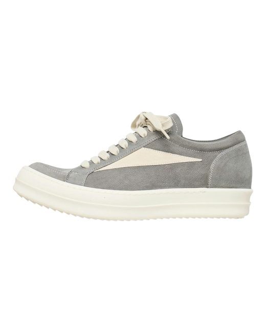 Rick Owens Black Vintage Low "Euca Milk" Rp01F6888 Lcnwlv 3511"
