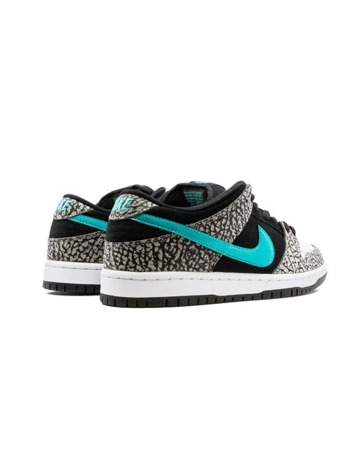 Nike Black Sb Dunk Low Pro "Elephant" Bq6817 009" for men