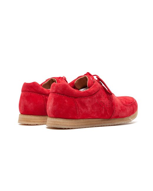 Clarks Red Kildare "Ronnie Fieg" 26069989" for men