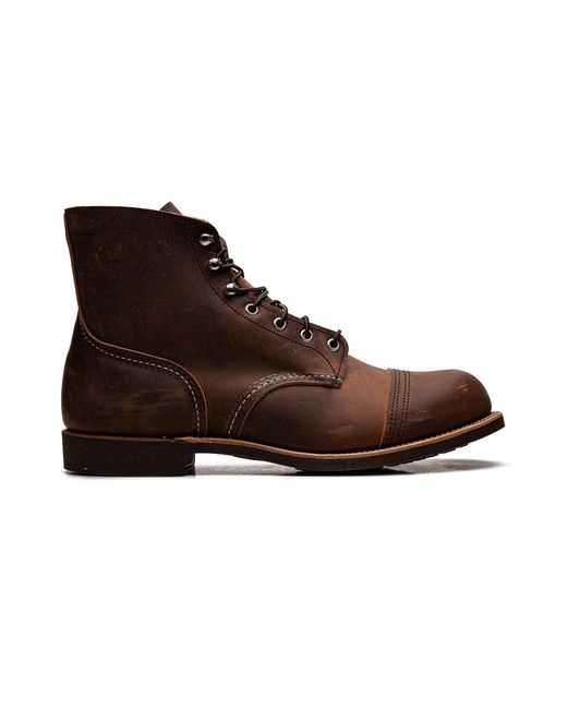 Red Wing Brown Iron Ranger "Wide for men