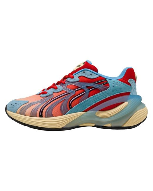 PUMA Blue Inverse Unfiltered "Creamy Vanilla For All Time Team Light" 402342 01" for men