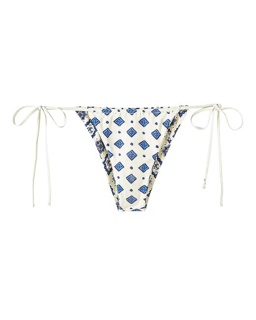 Kith Black Tova Baroque Tile Tie Bottom 53"