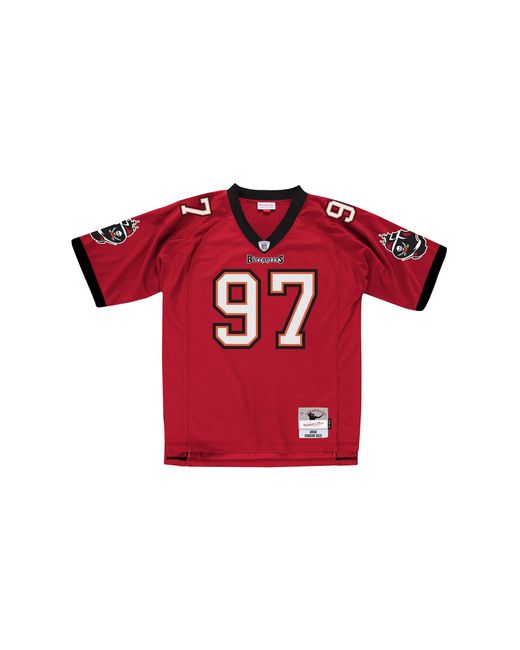 Mitchell & Ness Red Nfl Legacy Jersey "Buccaneers 2002 Simeon Rice" Lgjygs18482-Tbbscar02Src" for men