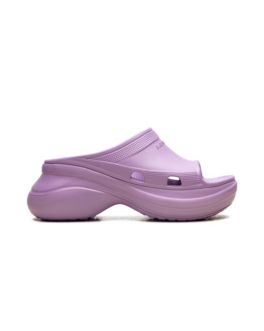 Balenciaga Purple Pool Slide Sandal "Light" 677389 W1S8E 5600"