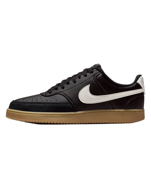 Nike Black Court Vision Lo V3 "Football Gum" Ib2998 004" for men