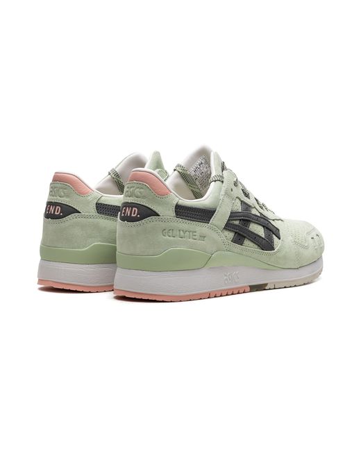 Asics Black Gel Lyte Iii X End "Wasabi" Special Box" H7Lpk 8512 A" for men