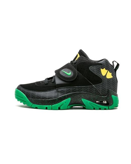 Nike Green Air Mission PRM Basketball Shoes