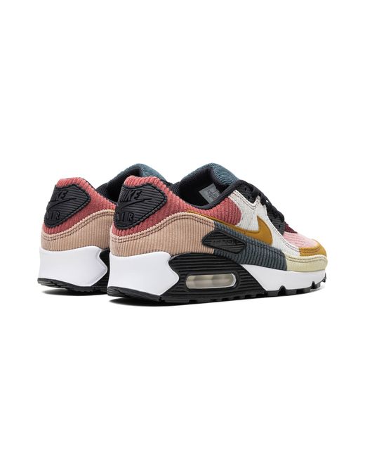 Nike Black Air Max 90 "multi-color Corduroy" Shoes