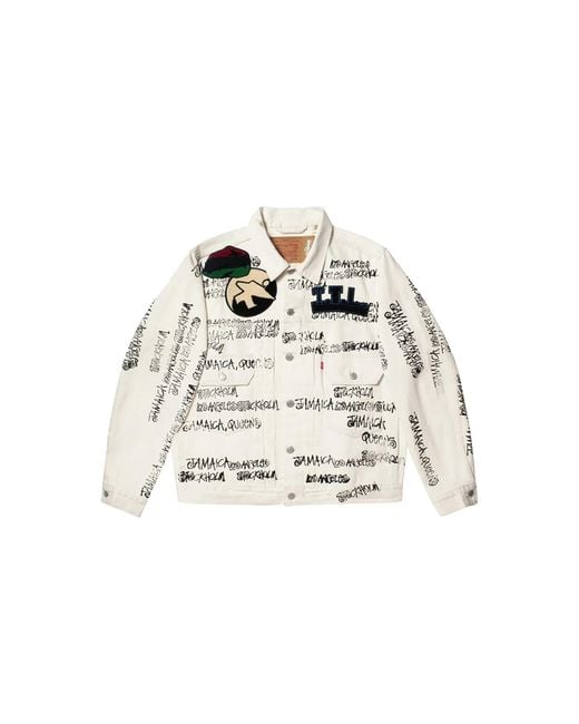 DENIM TEARS Black Stussy X X Our Legacy Ttl Denim Jacket Dt196" for men