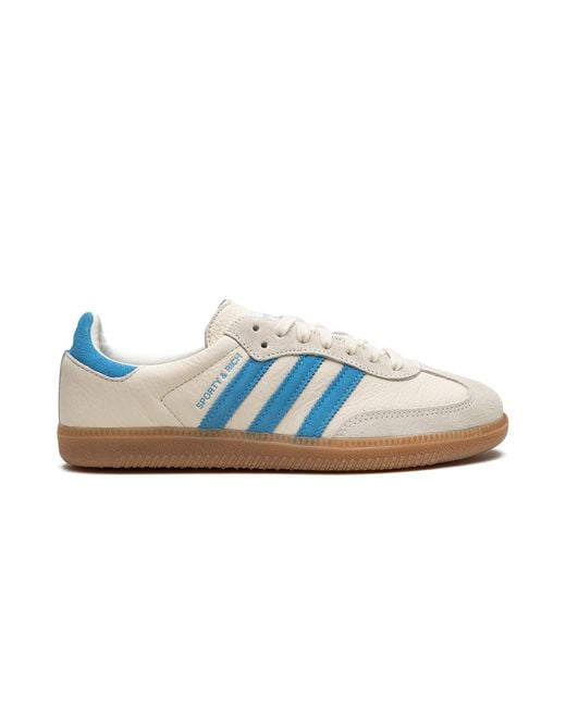 Adidas Blue Samba "Sporty & Rich for men