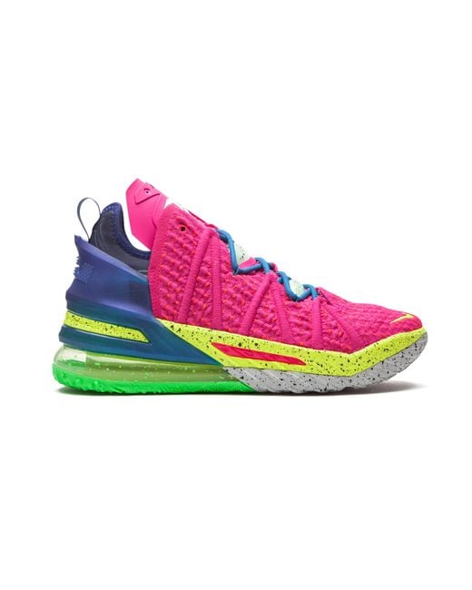 Nike Black Lebron 18 "Los Angeles By Night" Db8148 600" for men
