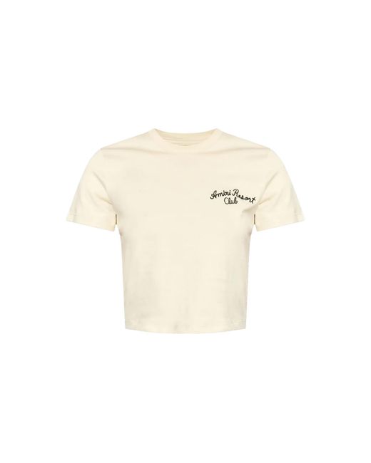 Amiri Black Resort Club Graphic T-Shirt Awjyte1018 271"