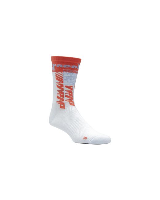 Reebok Black Crossfit Printed Crew Sock Fl5208" for men