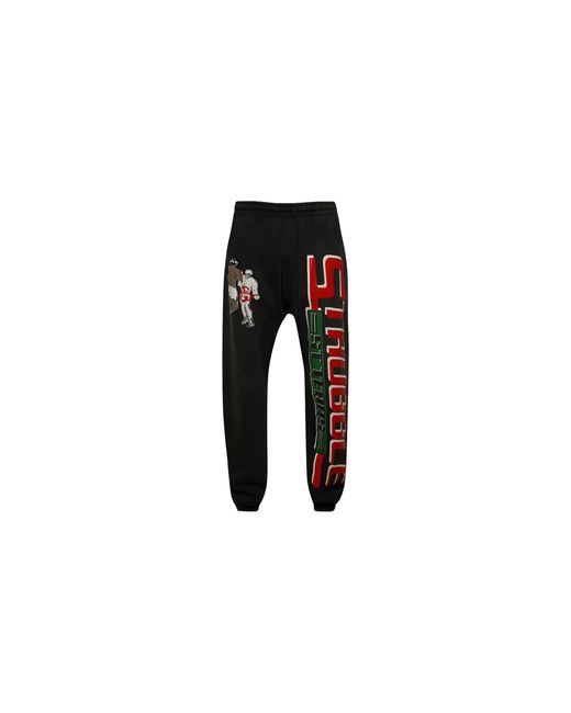 SAINT Mxxxxxx Black Denim Tears Struggle Sweatpants Sm Ys8 0000 C04" for men