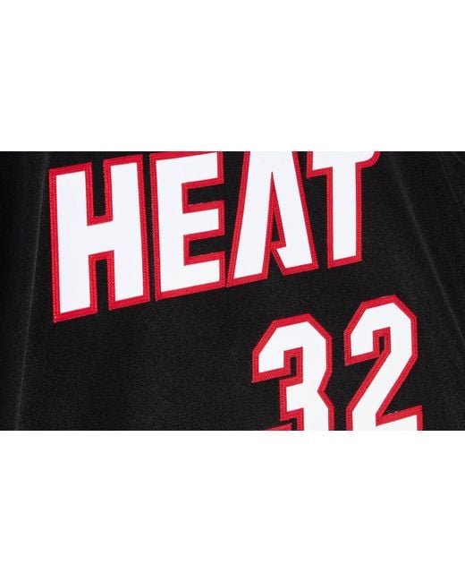 Mitchell & Ness Black Authentic Road Finals Jersey "Nba Heat 05-06 Shaquille O'Neal" Ajy4Ac18069 Mheblck05Son" for men