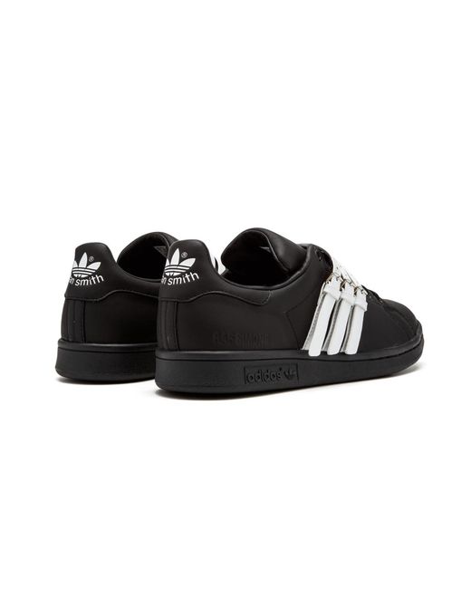 Adidas Black Stan Smith Strap "Raf Simons Core" S75801" for men