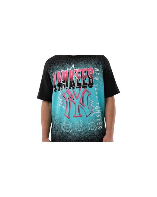 KTZ Black New York Yankees Grafitti T-Shirt 60676339" for men