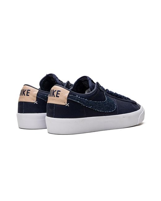 Nike Blue Sb Zoom Blazer Low Pro Gt "Denim Swoosh" for men