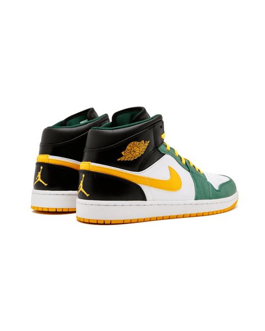 Nike Black Air 1 Mid "Sonics" 554724 307" for men