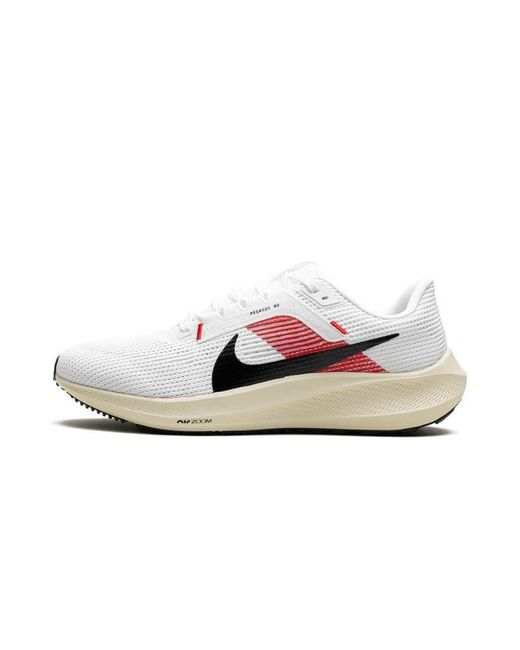 Nike Black Air Zoom Pegasus 40 Ek "chile Red" Shoes for men