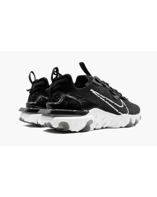 Nike Black React Vision Shoe for men