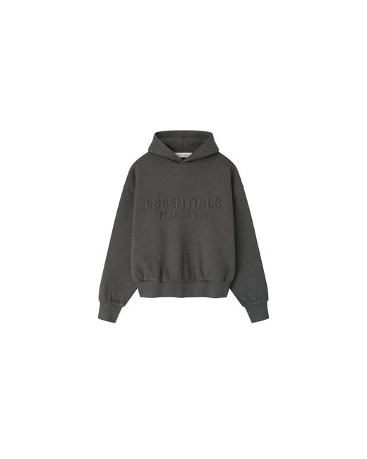 Fear Of God Black Classic Hoodie "Charcoal Heather" 192Ho256211F" for men