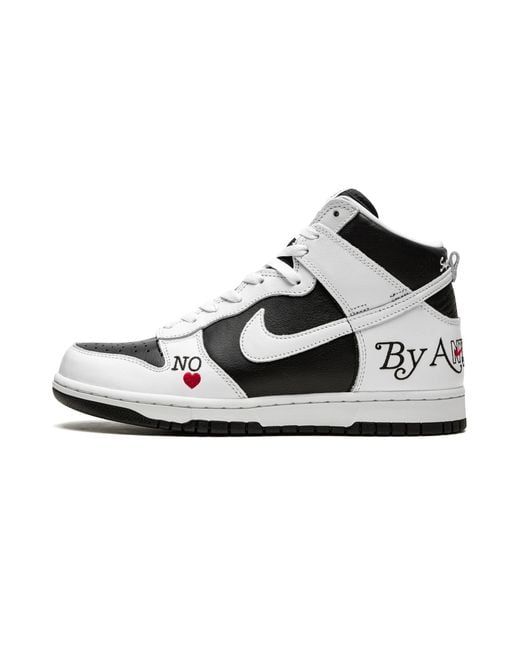 Nike Black Sb Dunk High "Supreme for men